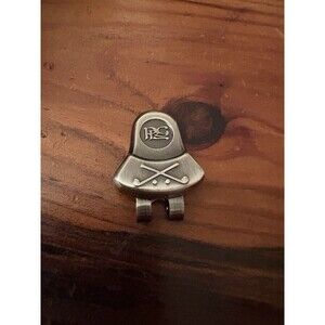 Silver-Tone Hat Clip: Chardonnay Golf Club